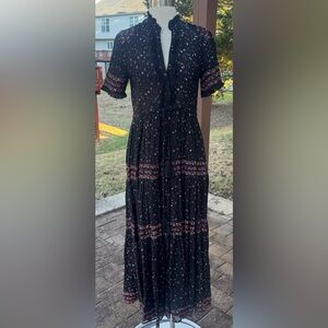 Free People Rare Feelings Maxi Dress Size Extra Small XS